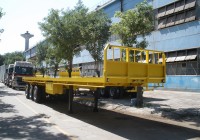 flatbed container trailer