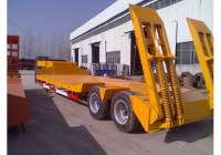 low bed trailer in oil industry