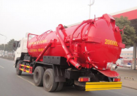 the common malfunction of sewage vacuum tanker trailer