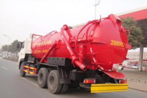 the common malfunction of sewage vacuum tanker trailer
