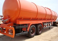 Vacuum tanker trailer